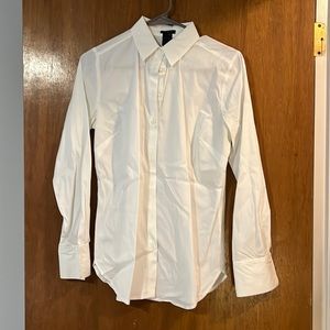 Ann Taylor white button down